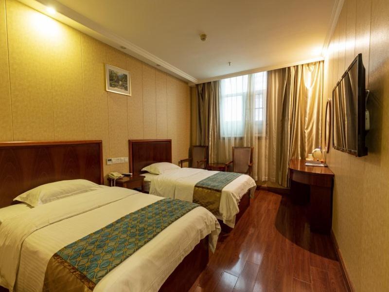 Greentree Inn Jiangsu Wuxi New District Shengang World Express Hotel Extérieur photo